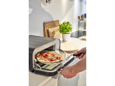 Severin Pizzaovn elektrisk Svart stål