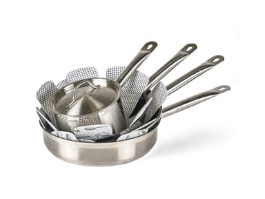 Funktion 3 pcs. Pan protector Dia. 38 cm Grey/grey