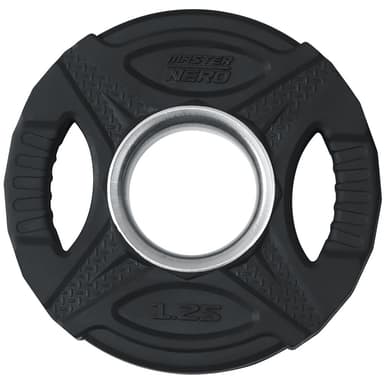 Master Fitness Nero Rubber Plate 1,25 kg