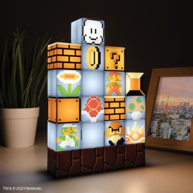 Paladone Super Mario lampe (Build A Level Light)