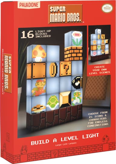 Paladone Super Mario lampe (Build A Level Light)