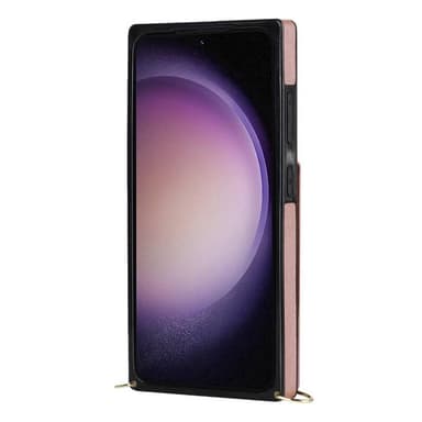 Zipper halskjede deksel Samsung Galaxy S25 Plus - Rose