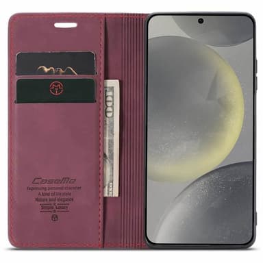 CaseMe mobildeksel 013 Samsung Galaxy S25 Plus - Burgunder