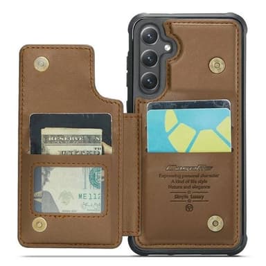 CaseMe mobildeksel C22 Samsung Galaxy S25 Plus - Brun