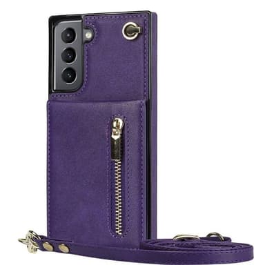 Zipper halskjede deksel Samsung Galaxy S25 - Lilla