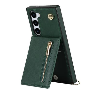 Zipper halskjede deksel Samsung Galaxy S25 Plus - Grønn