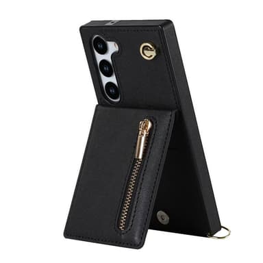 Zipper halskjede deksel Samsung Galaxy S25 Plus - Svart