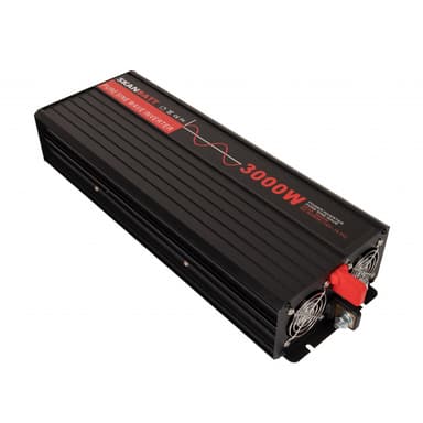 SKANBATT Inverter 12V 3000W (6000W) Ren Sinus m/trådløs fjernkontroll Rev.2