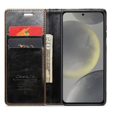 CaseMe mobildeksel 003 Samsung Galaxy S25 - Brun
