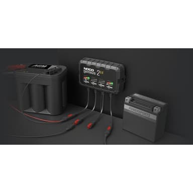 NOCO Elektronisk Batterilader 6/12V 4x2A (4-kanaler)