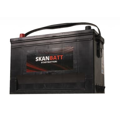 SKANBATT MF50-600 Startbatteri 12V 80AH 600CCA (343x127x234/254) +venstre