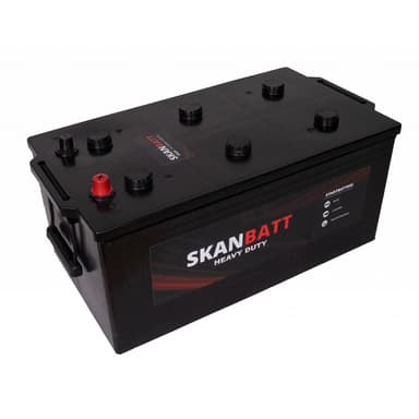SKANBATT Startbatteri 12V 220AH 1200CCA (514x275x220/240mm) +høyre