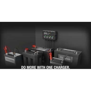 NOCO Elektronisk Batterilader 6/12V 4x2A (4-kanaler)