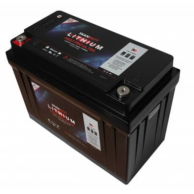 SKANBATT Lithium HEAT PRO 'Ultra' 12V 100AH - CAN Bus - 300A (