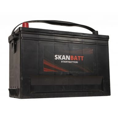 SKANBATT MF50-600 Startbatteri 12V 80AH 600CCA (343x127x234/254) +venstre