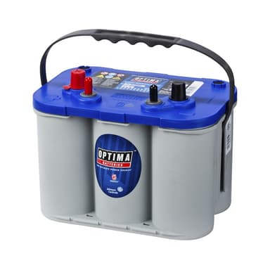 OPTIMA AGM Blue Top 12V 55AH 765CCA (254x175x200mm) +venstre 8016-253