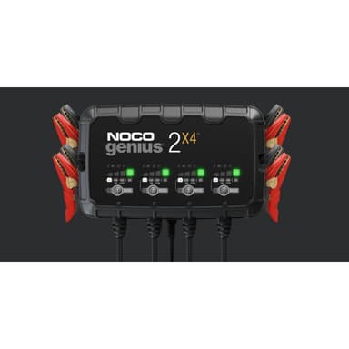 NOCO Elektronisk Batterilader 6/12V 4x2A (4-kanaler)