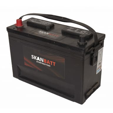 SKANBATT MF50-600 Startbatteri 12V 80AH 600CCA (343x127x234/254) +venstre
