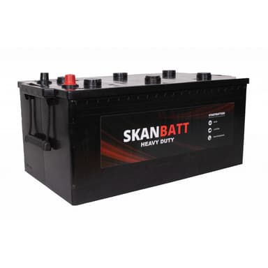 SKANBATT Startbatteri 12V 220AH 1200CCA (514x275x220/240mm) +høyre