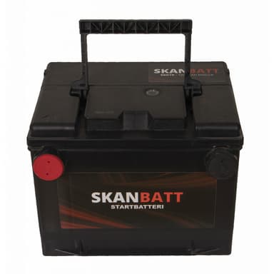 SKANBATT Startbatteri 12V 65AH 650CCA (230x179x180/180mm) +venstre