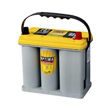 OPTIMA AGM Yellow Top 12V 38AH 460CCA (237x129x227mm) +høyre 8073-176
