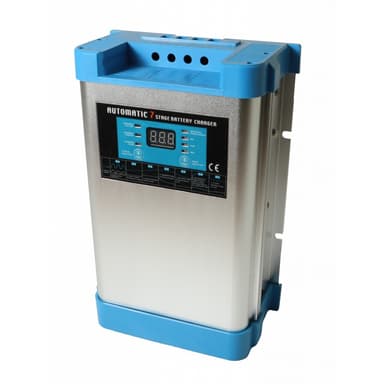 SMART BATTERY CHARGER 7-stegs Elektronisk Batterilader 12V 40A - 2 Kanaler