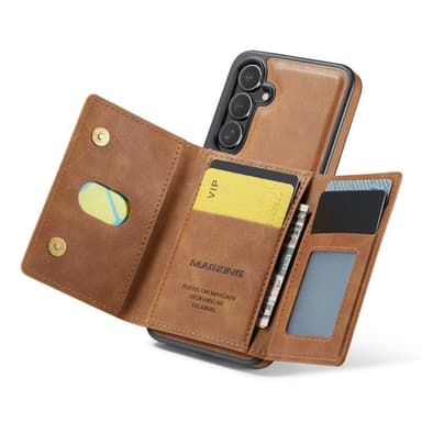 DG-Ming Magking K2 2i1 deksel Samsung Galaxy S25 Plus - Brun