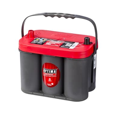OPTIMA AGM Red Top 12V 50AH 815CCA (254x174x195mm) +midtstilt 8001-287