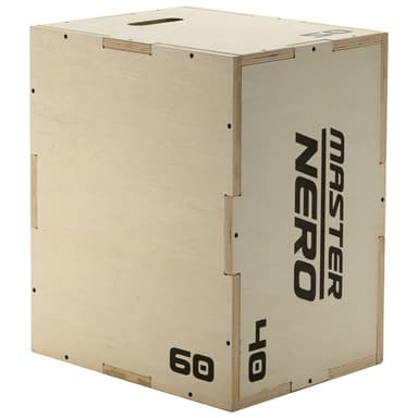 Master Fitness Nero Plyo Woodbox 40-50-60