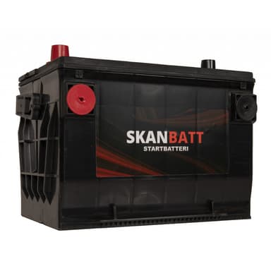 SKANBATT Startbatteri 12V 80AH 800CCA (260x179x180/207mm) +venstre