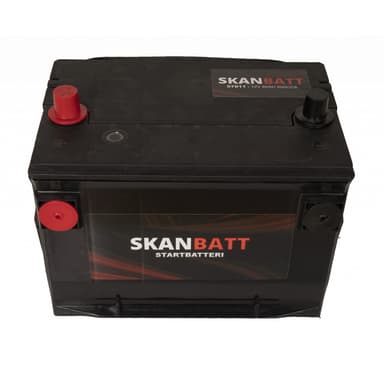 SKANBATT Startbatteri 12V 80AH 800CCA (260x179x180/207mm) +venstre