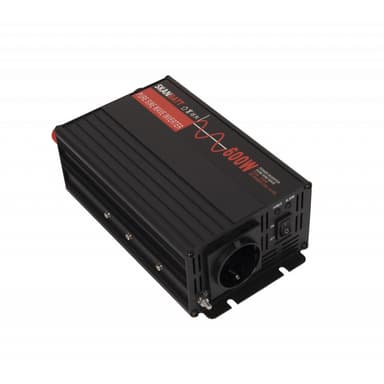 SKANBATT Inverter 12V 600W (1200W) Slim Ren Sinus Rev.2