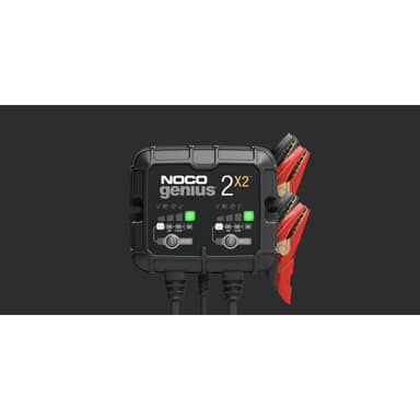 NOCO Elektronisk Batterilader 6/12V 2x2A (2-kanaler)