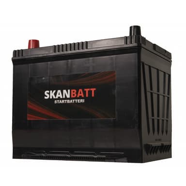 SKANBATT Startbatteri 12V 70AH 550CCA (261x172x200/220mm) +venstre
