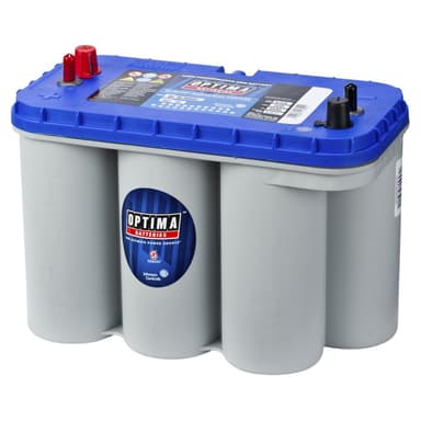 OPTIMA AGM Blue Top 12V 75AH 975CCA (325x165x238mm) +venstre 8052-188