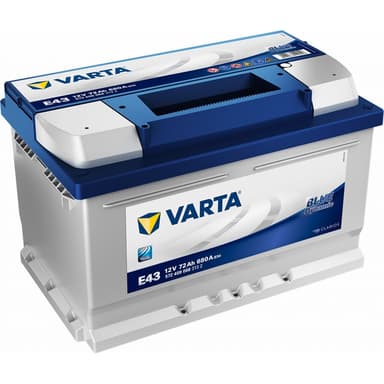 VARTA Blue Dynamic Batteri 12V 72AH 680CCA (278x175x175/175mm) +høyre E43