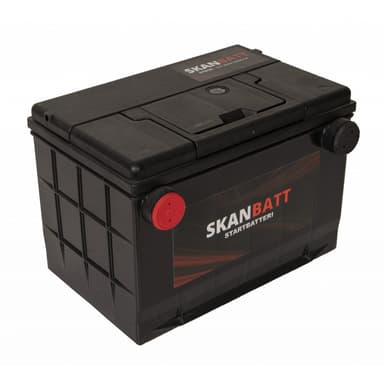 SKANBATT Startbatteri 12V 80AH 800CCA (260x179x180/180mm) +venstre