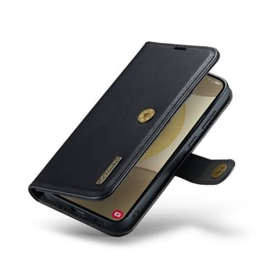 Mobil lommebok DG-Ming 2i1 Samsung Galaxy S25 - Svart