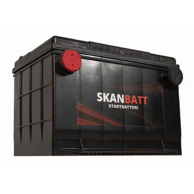SKANBATT Startbatteri 12V 80AH 800CCA (260x179x180/180mm) +venstre