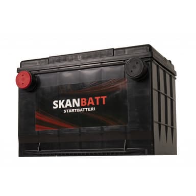 SKANBATT Startbatteri 12V 80AH 800CCA (260x179x180/180mm) +venstre