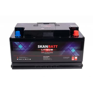 SKANBATT Lithium HEAT PRO 'Ultra' 12V 100AH - CAN Bus - 300A (