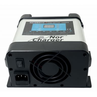 NOR CHARGER Pro Serie Elektronisk Batterilader 12V 10A 2-kanaler
