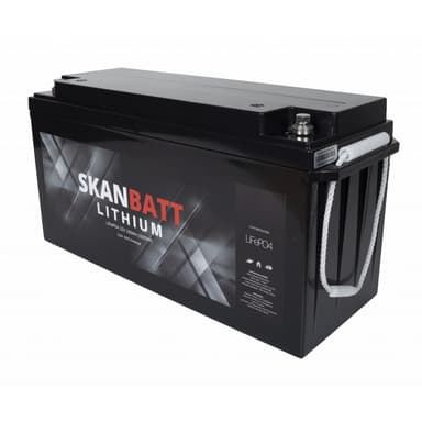 SKANBATT Lithium Batteri 12V 150AH 150A BMS - Standard