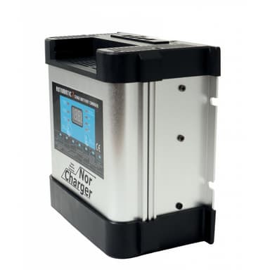 NOR CHARGER Pro Serie Elektronisk Batterilader 12V 10A 2-kanaler