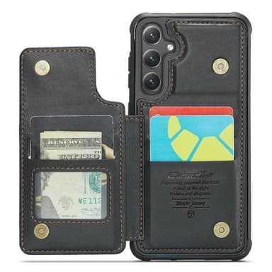 CaseMe mobildeksel C22 Samsung Galaxy S25 Plus - Svart