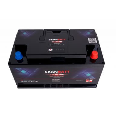 SKANBATT Lithium HEAT PRO 'Ultra' 12V 100AH - CAN Bus - 300A (