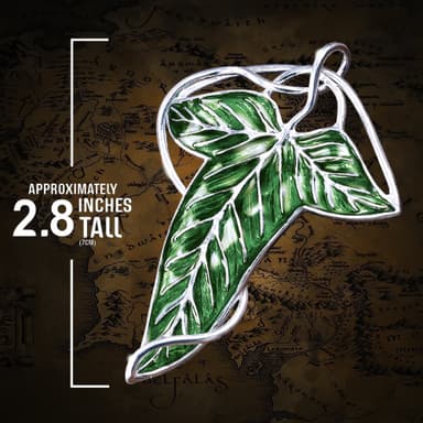 Noble Collection Lord of the Rings halskjede (Elven Leaf brooch)