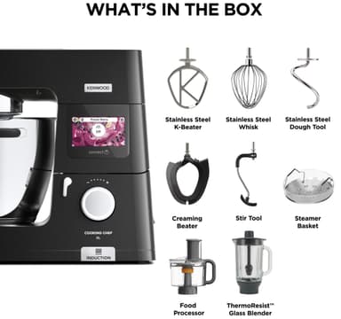Kenwood Cooking Chef XL kjøkkenmaskin KCL95.424.BK (sort)