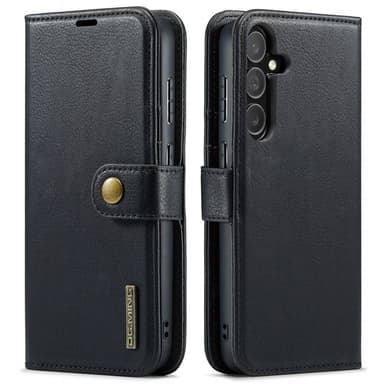 Mobil lommebok DG-Ming 2i1 Samsung Galaxy S25 - Svart