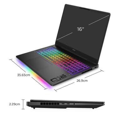 HP OMEN 16 MAX U9-275HX/32/1TB/5080 bærbar gaming-PC